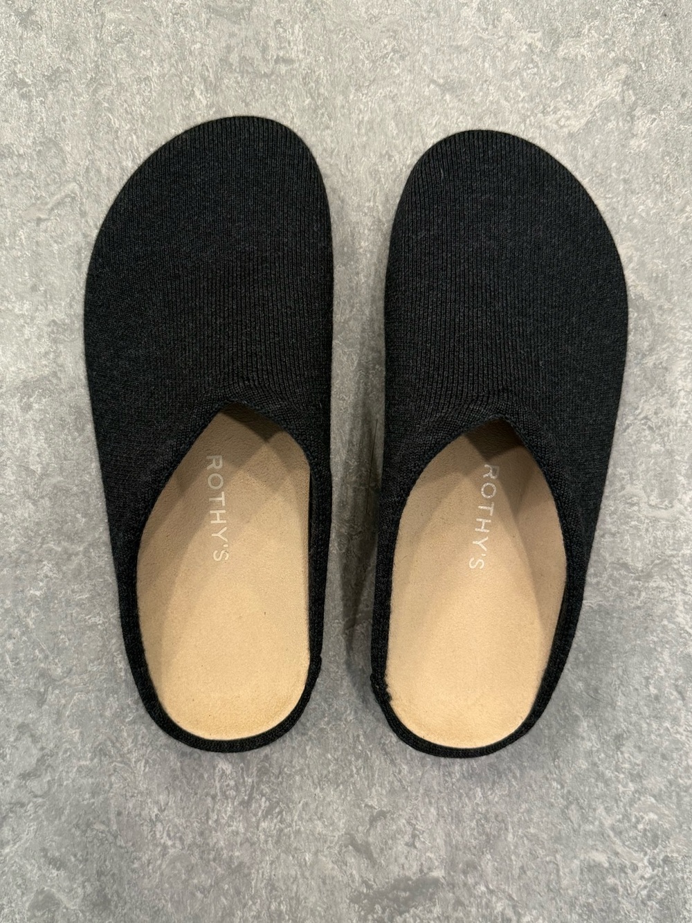 NWOT Rothy’s Casual Clog in Soft Black, Size 8 - Picture 2 of 9